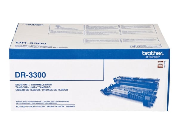 Brother DR3300 - OPC-trommelenhet - for Brother DCP-8250DN, HL-5450DNT, HL-5470DWT, HL-6180DW, MFC-8520DN