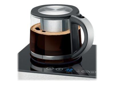 ProfiCook PC-TKS 1056 - Tea/coffee maker / kettle - 1.7 liter - 2.3 kW - rustfritt stålglass