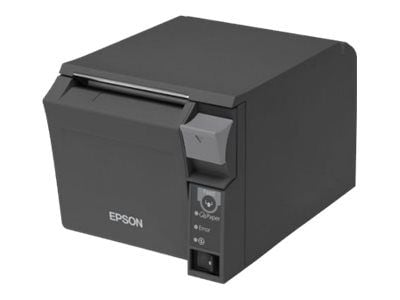 Epson TM-T70II (025C0): UB-E04 + Built-in USB, PS, Black, EU, Suoralämpö, Maksupäätetulostin, 180 x 180 DPI, 250 mm/s, 250 mm/s, ANK