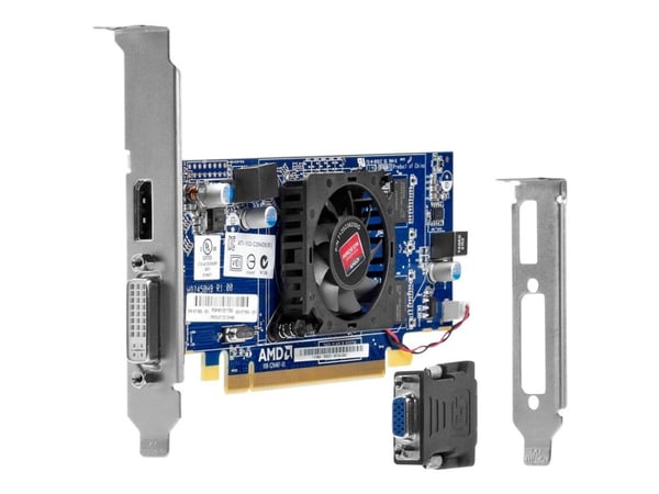 AMD Radeon HD 7450 - Grafikkort - Radeon HD 7450 - 1 GB GDDR3 - PCIe 2.0 x16 lav profil - DVI, DisplayPort - for P/N: B0F19ET, B0F32ETR, C3A52ET, C...