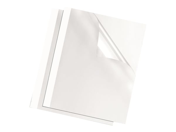 Fellowes Standing - 6 mm - A4 (210 x 297 mm) - 60 ark - 150 mikroner - hvit - 200 g/m² - 100 stk termobindeperm