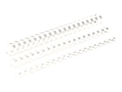 Spiralrygge Fellowes 8mm A4 hvid 21-40 ark - (100 stk.)