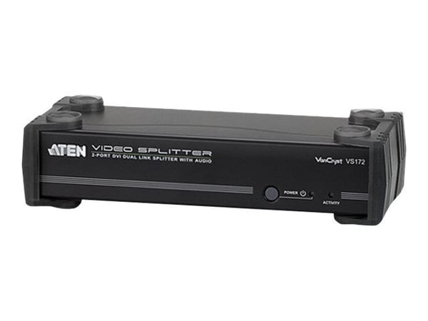 ATEN VanCryst VS172 - Video/lyd-splitter - 2 x DVI + 2 x lyd - stasjonær
