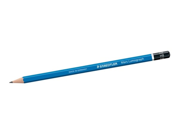 Lyijykynä Staedtler Mars Lumograph, HB, 12 kpl.