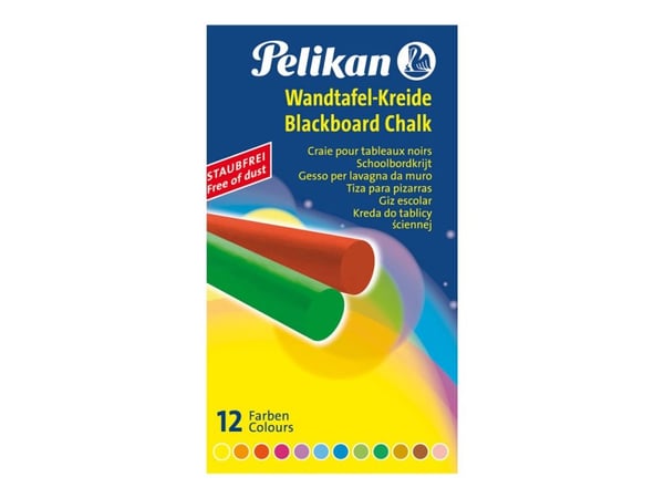 Pelikan 745 - Krita - blandade färger (paket om 12)
