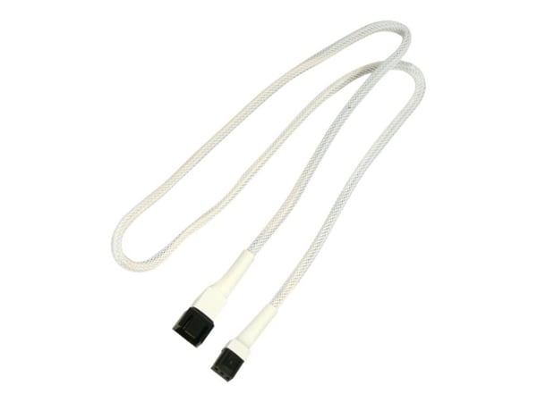 Nanoxia 3-Pin Molex extension cable 30 cm, white (900400000)
