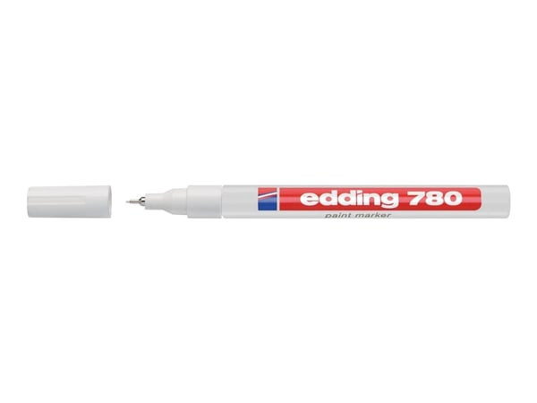 Edding 780, Valkoinen, Monivärinen, 0,8 mm