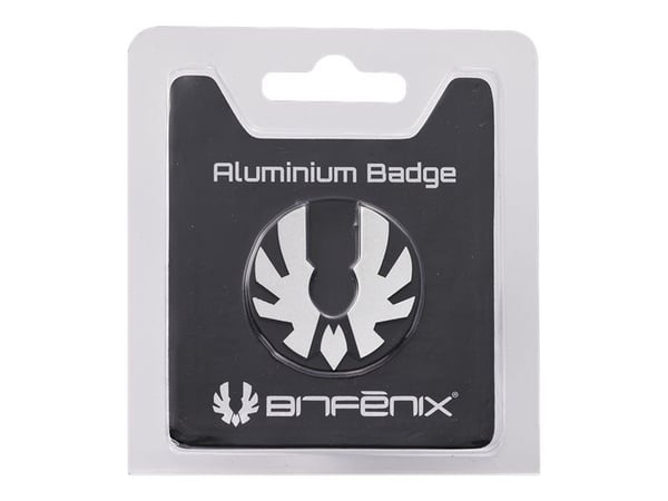 BitFenix - Systemskapmerke - sølv