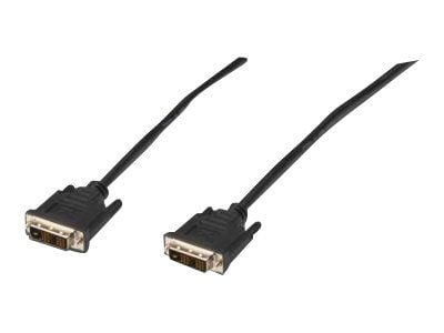 Digitus AK-320100-020-S, 2 m, DVI-D, DVI-D, musta, Nikkeli, 1920 x 1200 pikseliä