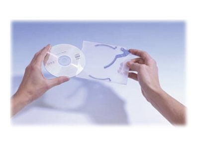 Durable QUICKFLIP Standard - Uttrykningsboks for lager-CD - kapasitet: 1 CD/DVD - blå (en pakke 10)