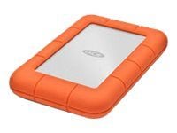 LaCie Rugged Mini - Harddisk - 1 TB - ekstern (bærbar) - USB 3.0 - 5400 rpm
