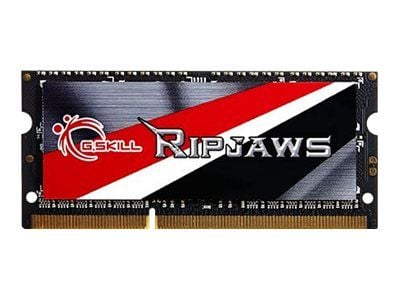 G.Skill Ripjaws F3-1600C9S-8GRSL - DDR3L - modul - 8 GB - SO DIMM 204-pin - 1600 MHz / PC3-12800 - CL9 - 1.35 V - ej buffrad - icke ECC
