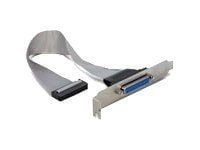 Delock - Parallellpanel - DB-25 (hona) till 26 pin IDC (hona) - 22 cm