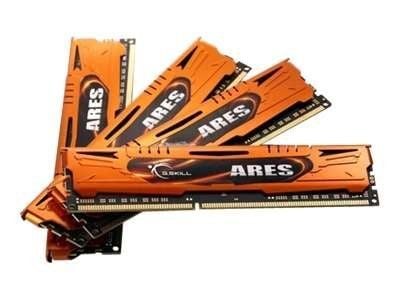 G.Skill ARES - DDR3 - sett - 32 GB: 4 x 8 GB - DIMM 240-pin - 1600 MHz / PC3-12800 - CL10 - 1.5 V - ikke-bufret - ikke-ECC