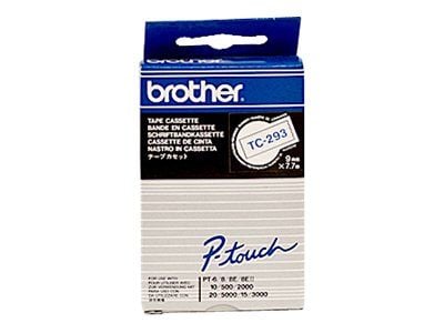 Brother - Hvit, blå - Rull (0,9 cm x 7,7 m) 1 stk skriverteip - for P-Touch PT-15, PT-20, PT-2000, PT-3000, PT-500, PT-5000, PT-6, PT-8, PT-8E
