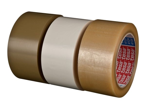 Tesapack Premium 4124 - Pakkausteippi - 75 mm x 66 m - PVC - läpinäkyvää