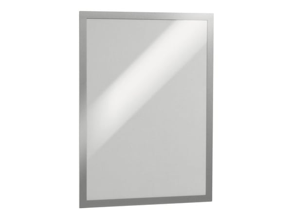DURABLE DURAFRAME - Dokumentholder - for A3 - dobbeltsidet - sølv (en pakke 2)