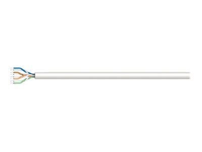 Intellinet Network Bulk Cat6 Cable, 23 AWG, Solid Wire, 305m, Grey, Copper, U/UTP, Box - Bulkkabel - UTP - CAT 6 - fast - grå