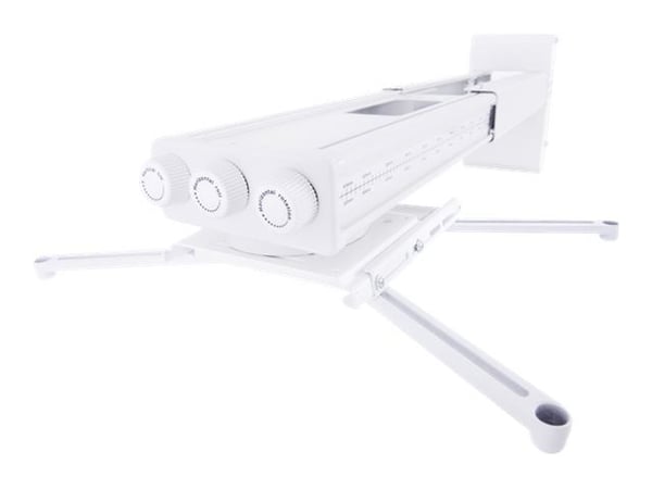 Multibrackets 9833, Seinä, 25 kg, Valkoinen, -5 - 5°, 32,5 cm, 74 cm