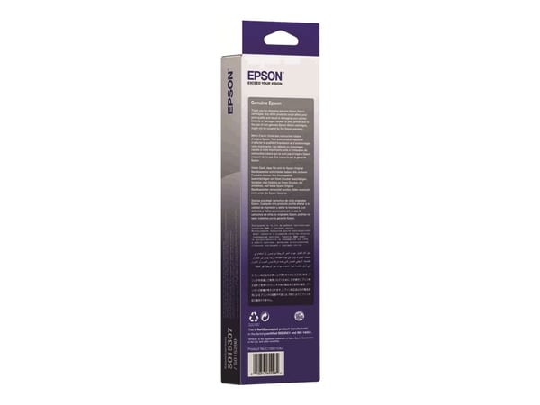 Epson SIDM musta värinauha LQ-630-tulostimeen (C13S015307), LQ-630, Musta, Pistematriisi, 24-pin, 4000000 merkit, Musta