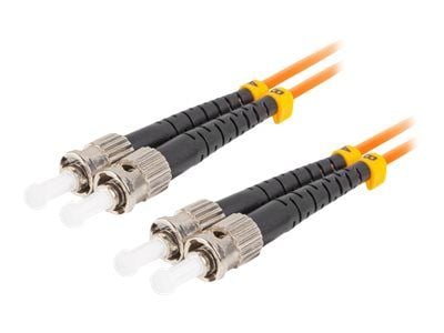 Lanberg - Koblingskabel - ST/UPC-multimodus (hann) til ST/UPC-multimodus (hann) - 15 m - 3 mm - fiberoptisk - dupleks - 50 / 125 mikroner - 0.25 dB...