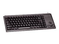 CHERRY Compact-Keyboard G84-4400 - Tastatur - USB - Italiensk - svart