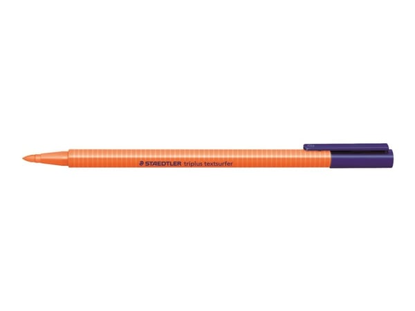 STAEDTLER triplus textsurfer - Överstrykningspenna - orange - vattenbaserat pigmentbläck - 1-4 mm - fin