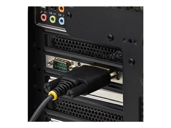 Startech 2-Port Serial PCIe Card, Dual-Port PCI Express to RS232/RS422/RS485 (DB9) Serial Card, Low-Profile Brackets Incl., 16C1050 UART, TAA-Compl...