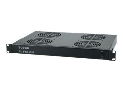 DELTACO 19-FT1U4 - Systemviftebrett - med 4 kjølevifter - AC 230 V - 1U - 19" DELTACO 19-FT1U4 - Systemviftebrett - med 4 kjølevifter - AC 230 V - 1U - 19"