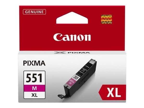 Canon CLI-551M XL - 11 ml - Lång livslängd - magenta - original - förpackning med stöldmärkning - bläcktank - för PIXMA iP8750, iX6850, MG5550, MG5...