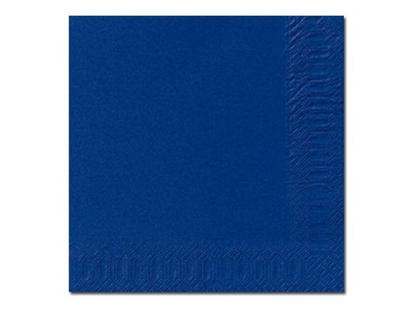 Duni - Serviet - Størrelse 33 x 33 cm - engangs - mørkeblå (pakkaus 125 kpl)