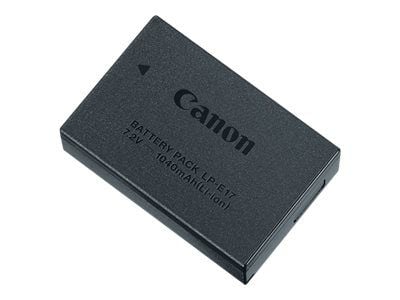 Canon LP-E17 - Batteri - Li-Ion - 1040 mAh - for EOS 200, 250, 850, Kiss X10, Kiss X9i, M6, R50, R8, Rebel SL3, Rebel T8i, RP; PowerShot V1