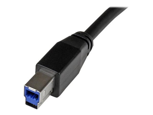StarTech.com USB3SAB1M, 1 m, USB A, USB B, USB 3.2 Gen 1 (3.1 Gen 1), Uros/uros, Sininen
