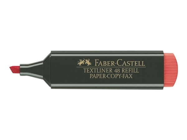 FABER-CASTELL korostuskynä Textliner 48 punainen