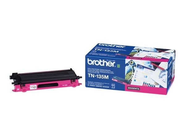Brother TN135M, 4000 sivua, Magenta, 1 kpl