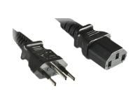 Microconnect PE010418BRAZIL, 2,1 m, Sähköpistoke tyyppiä N, C13 liitin, H05VV-F, 250 V, 10 A