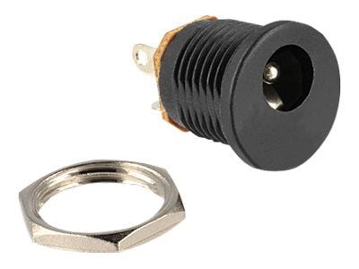 Delock - Elkontakt - DC-jack 5,5 x 2,1 mm (hona)