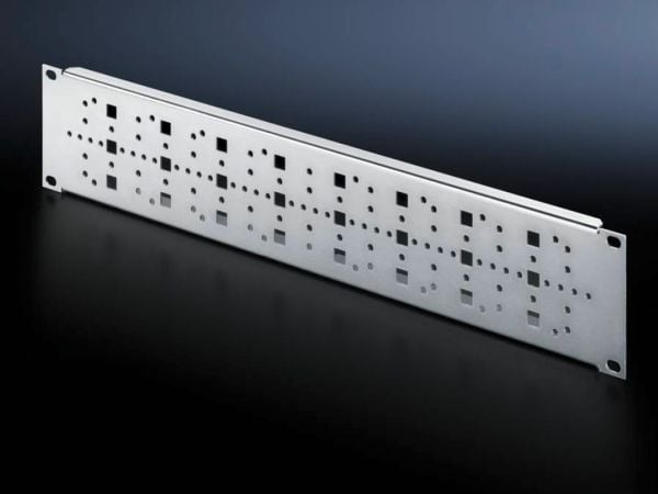 Rittal DK 7151.300, Grå, Stål, 2U, 48,3 cm (19"), 620 g
