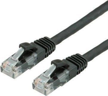VALUE 5m UTP Cat.6a, 5 m, Cat6a, U/UTP (UTP), RJ-45, RJ-45, Sort
