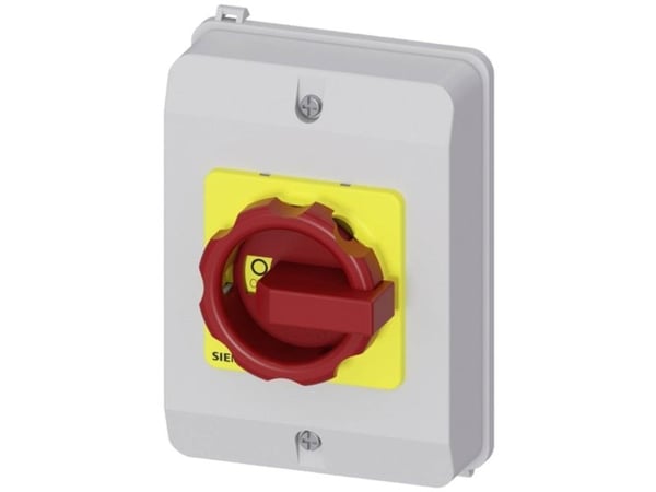 Siemens 3LD9224-3GH, Keltainen, Punainen, 183 g, 163 mm, 101 mm, 116 mm