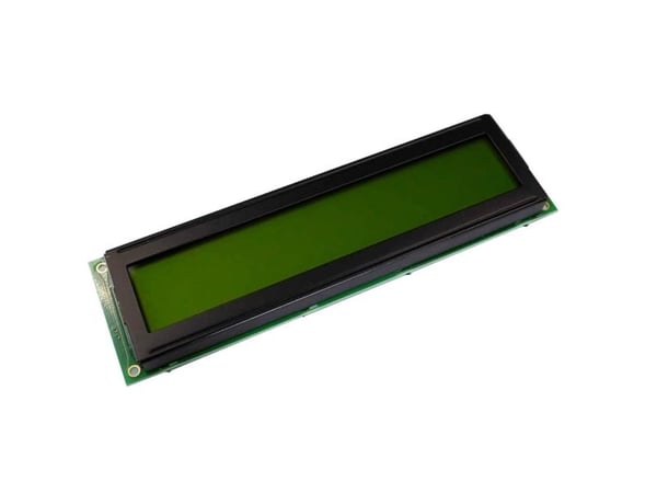 Display Elektronik LC-display svart/gulgrön (B x H x D) 146 x 43 x 14 mm DEM20232SYH-LY-CYR