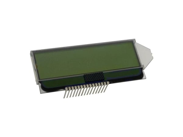 LC-display vit (B x H x D) 76 x 28,7 x 6 mm DEM16204FGH-PW