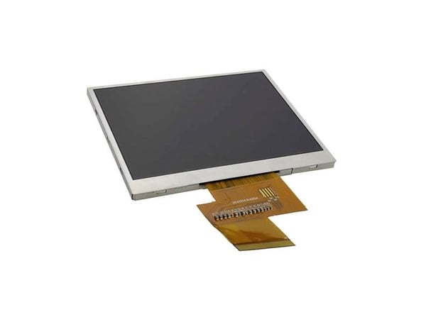 Display Elektronik LC-display vit 320 x 240 pixlar (B x H x D) 76,90 x 63,90 x 3,3 mm DEM320240A1TMH-PWN
