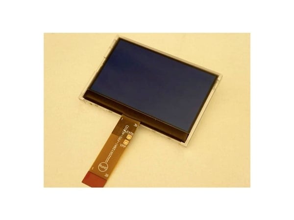 Display Elektronik LC-display vit 256 x 128 pixlar (B x H x D) 80,00 x 54,00 x 9,5 mm DEM256128ASBH-PWN