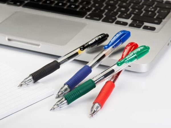 Gelpen pilot g-2, hieno, vihreä