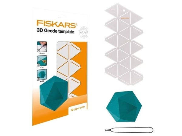 Fiskars 1059566, Silhuettstensil, Voksne & barn, Hvit, Gutt/Jente, Plast, Hengepose