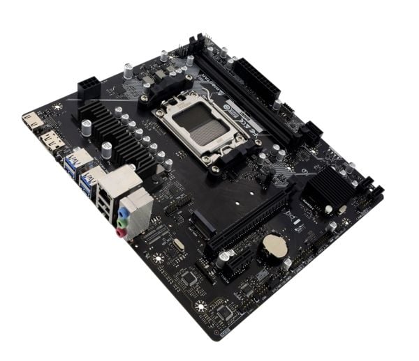 Biostar B650MT - Hovedkort - micro ATX - Socket AM5 - AMD B650 Chipset - USB 3.2 Gen 1, USB-C 3.2 Gen2 - Gigabit LAN - innbygd grafikk (CPU kreves)...
