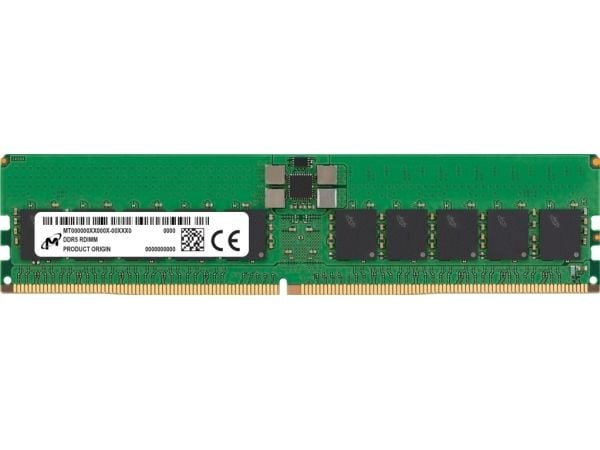 Micron - DDR5 - modul - 32 GB - DIMM 288-PIN - 5600 MHz / PC5-44800 - CL46 - 1,1 V - registrert - ECC