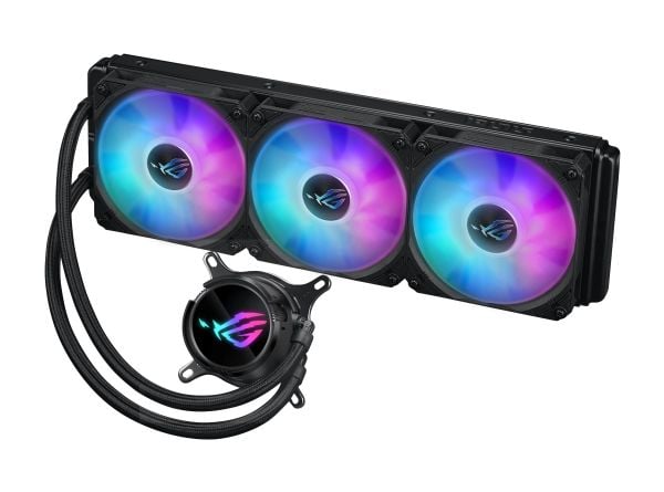 ASUS ROG Strix LC III 360 ARGB, Nestejäähdytyspakkaus, 12 cm, musta
