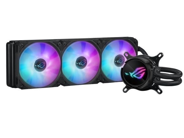 ASUS ROG Strix LC III 360 ARGB, Nestejäähdytyspakkaus, 12 cm, musta